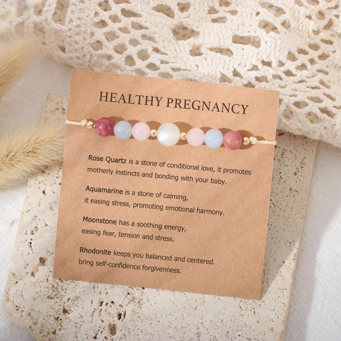 The “Healthy Pregnancy” Bracelet: The Perfect Gift for Expecting Mothers