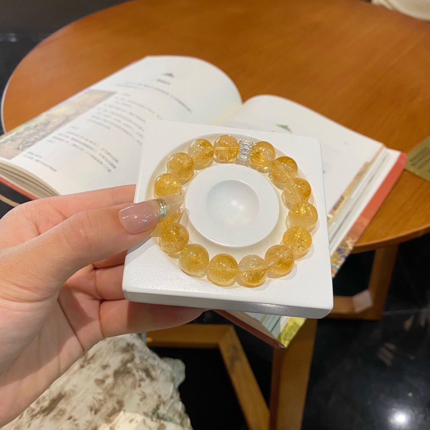 "Fortune Vault" Yellow Citrine & Yellow Tower Crystal Bracelet - Abundance & Wealth Design