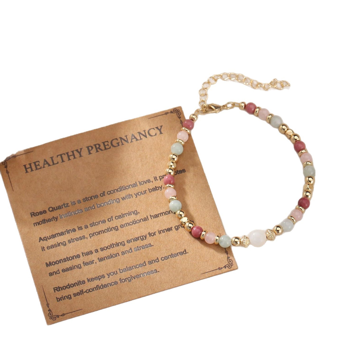 The “Healthy Pregnancy” Bracelet: The Perfect Gift for Expecting Mothers