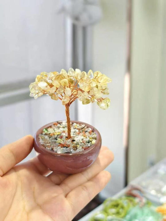 Citrine Crystal Money Tree – Wealth & Success 💛🌳💎